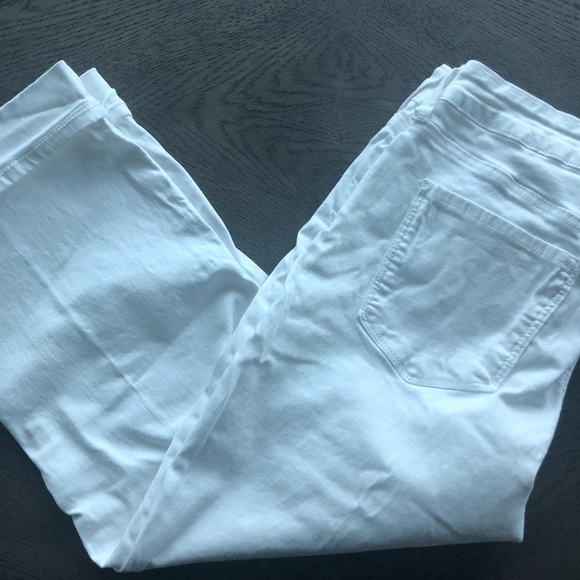 NYDJ Marilyn Crop - Stretch White - 5 pocket - Picture 3 of 8